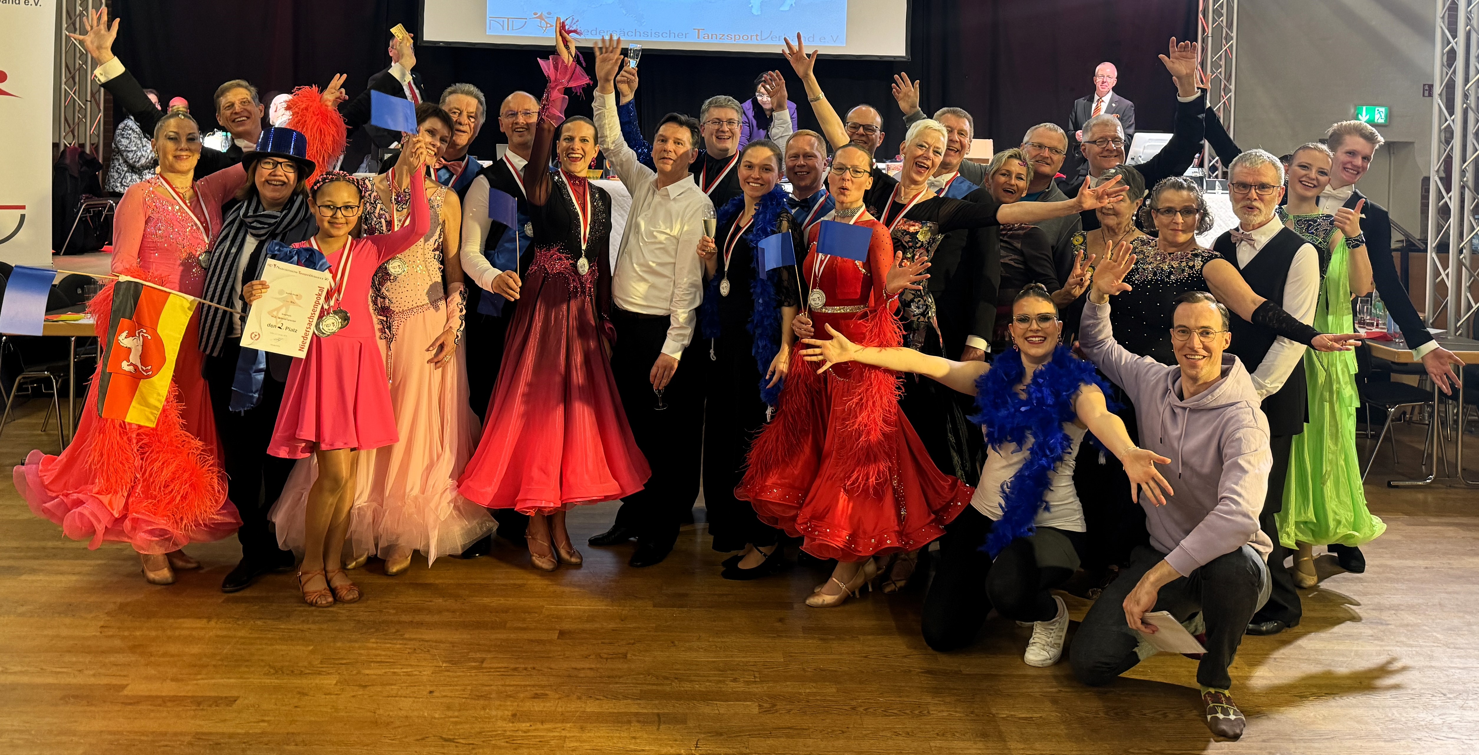 Niedersachsenpokal 2024 - Gruppenbild des Teams Blau (Bild: Marcel Erné) 