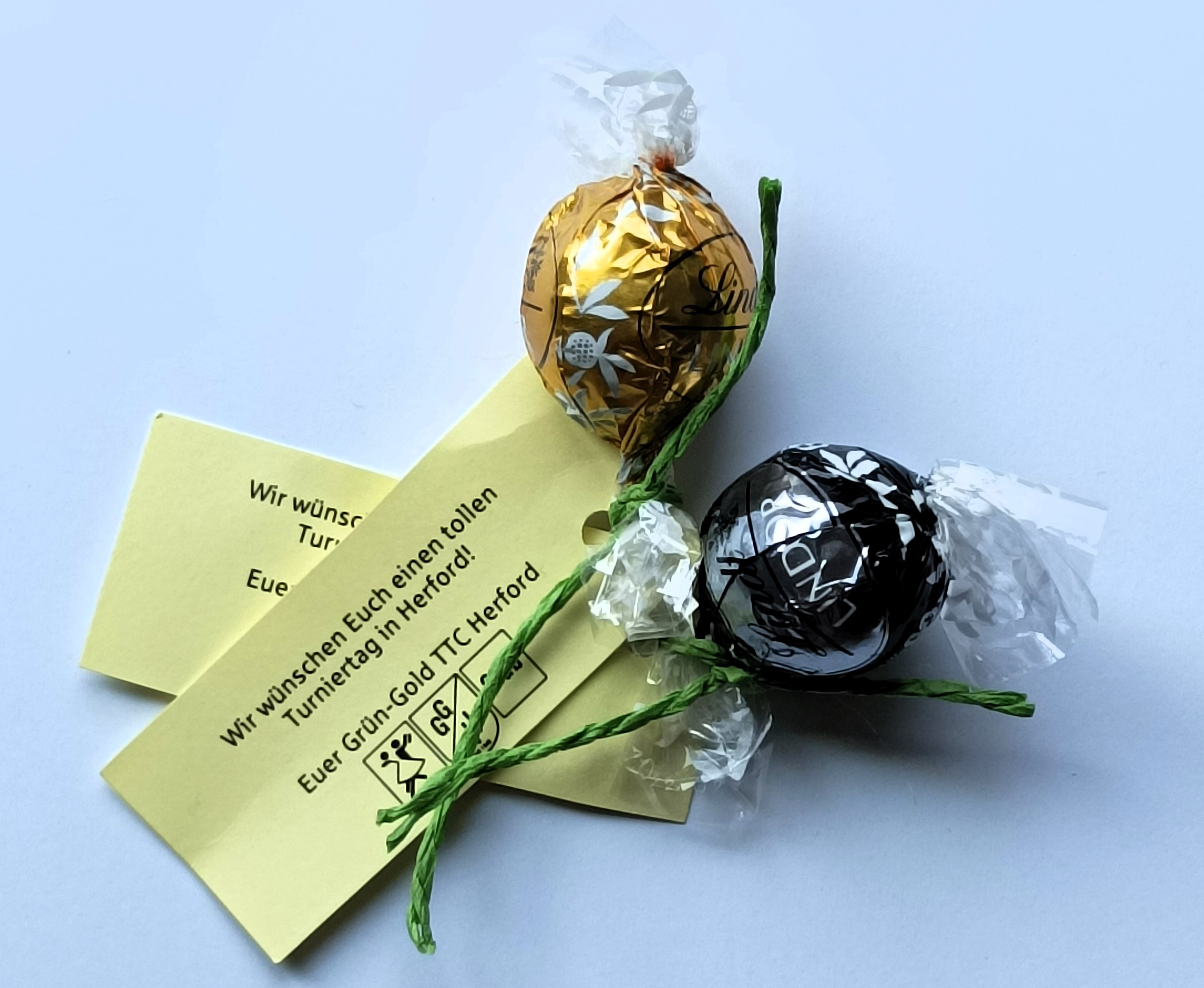 nettes, kleines Präsent zum Start nettes, kleines Präsent zum Start